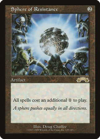 Sphere of Resistance [Exodus] | Jomio and Rueliete's Cards and Comics