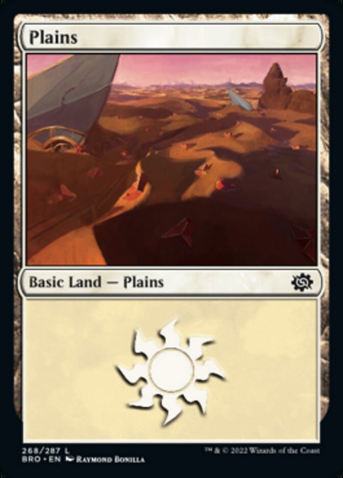 Plains (268) [The Brothers' War] | Jomio and Rueliete's Cards and Comics