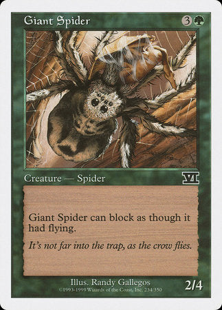 Giant Spider [Classic Sixth Edition] | Jomio and Rueliete's Cards and Comics