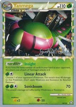 Yanmega (98/102) (Megazone - Gustavo Wada) [World Championships 2011] | Jomio and Rueliete's Cards and Comics