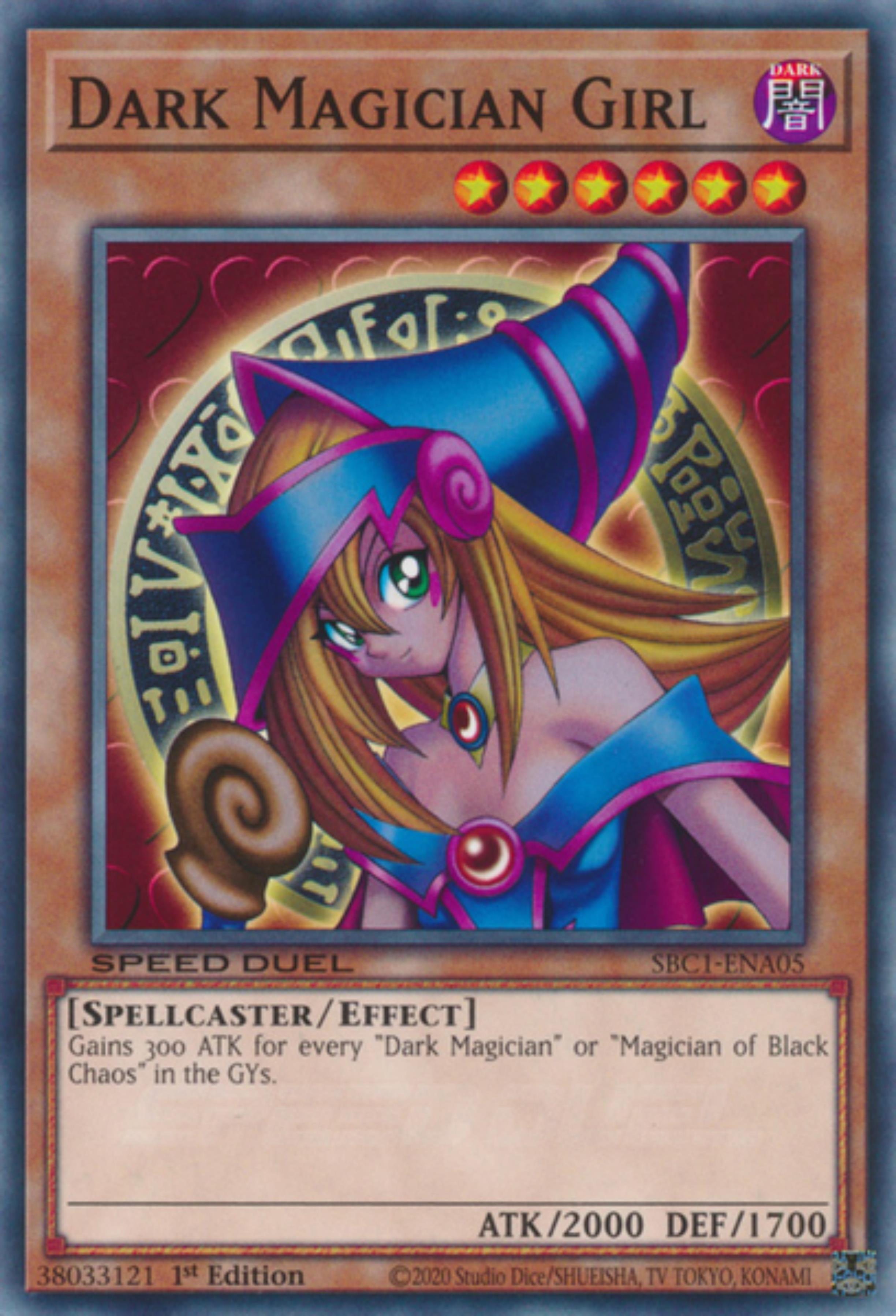 Dark Magician Girl [SBC1-ENA05] Common | Jomio and Rueliete's Cards and Comics