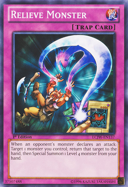 Relieve Monster [LCJW-EN137] Common | Jomio and Rueliete's Cards and Comics
