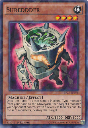 Shreddder (Shatterfoil) [BP03-EN071] Common | Jomio and Rueliete's Cards and Comics