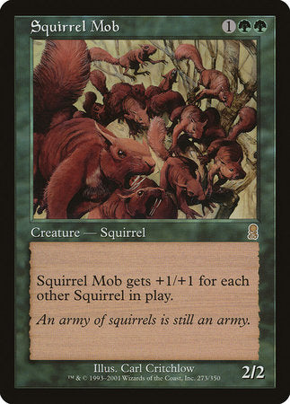Squirrel Mob [Odyssey] | Jomio and Rueliete's Cards and Comics