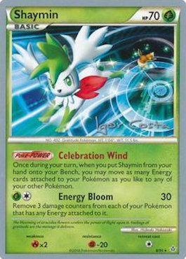 Shaymin (8/95) (Pesadelo Prism - Igor Costa) [World Championships 2012] | Jomio and Rueliete's Cards and Comics
