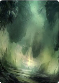 Swamp 1 Art Card [Zendikar Rising Art Series] | Jomio and Rueliete's Cards and Comics