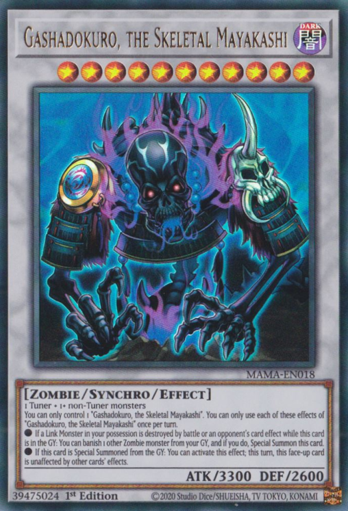 Gashadokuro, the Skeletal Mayakashi [MAMA-EN018] Ultra Rare | Jomio and Rueliete's Cards and Comics