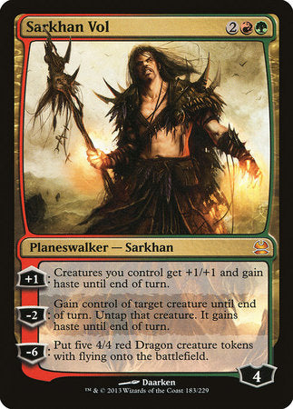 Sarkhan Vol [Modern Masters] | Jomio and Rueliete's Cards and Comics
