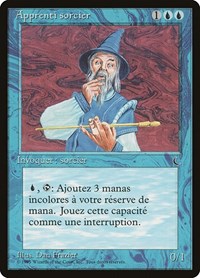 Apprentice Wizard (French) - "Apprenti sorcier" [Renaissance] | Jomio and Rueliete's Cards and Comics