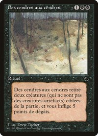 Ashes to Ashes (French) - "Des cendres aux cendres" [Renaissance] | Jomio and Rueliete's Cards and Comics