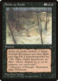 Ashes to Ashes (German) - "Asche zu Asche" [Renaissance] | Jomio and Rueliete's Cards and Comics