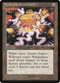 Cursed Rack (German) - "Verfluchte Streckbank" [Renaissance] | Jomio and Rueliete's Cards and Comics