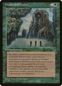 Sylvan Library (German)- "Waldesbibliothek" [Renaissance] | Jomio and Rueliete's Cards and Comics