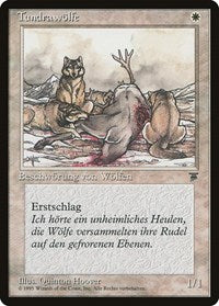 Tundra Wolves (German) - "Tundrawolfe" [Renaissance] | Jomio and Rueliete's Cards and Comics