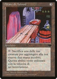 Ashnod's Altar (Italian) - "Altare di Ashnod" [Rinascimento] | Jomio and Rueliete's Cards and Comics