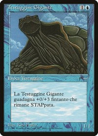 Giant Tortoise (Italian) - "Testuggine Gigante" [Rinascimento] | Jomio and Rueliete's Cards and Comics
