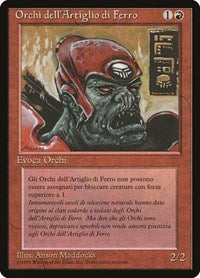 Ironclaw Orcs (Italian) - "Orchi dell'Artiglio di Ferro" [Rinascimento] | Jomio and Rueliete's Cards and Comics