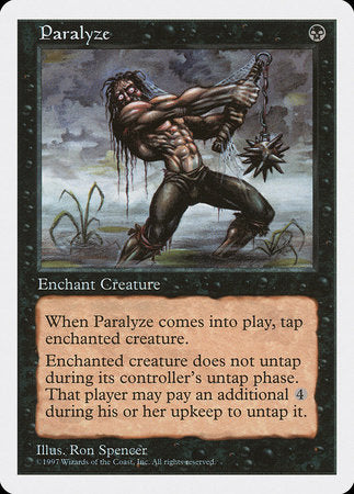 Paralyze [Fifth Edition] | Jomio and Rueliete's Cards and Comics