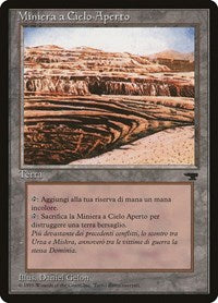 Strip Mine (Italian) - "Miniera a Cielo Aperto" [Rinascimento] | Jomio and Rueliete's Cards and Comics