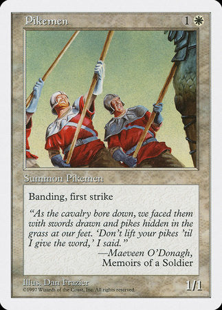 Pikemen [Fifth Edition] | Jomio and Rueliete's Cards and Comics
