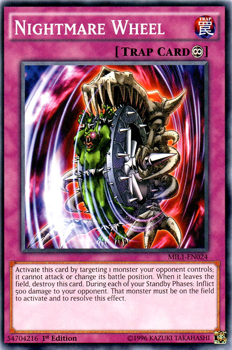 Nightmare Wheel [MIL1-EN024] Common | Jomio and Rueliete's Cards and Comics