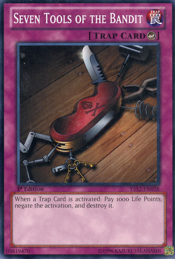 Seven Tools of the Bandit [YS12-EN038] Common | Jomio and Rueliete's Cards and Comics