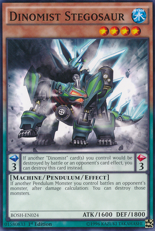 Dinomist Stegosaur [BOSH-EN024] Common | Jomio and Rueliete's Cards and Comics