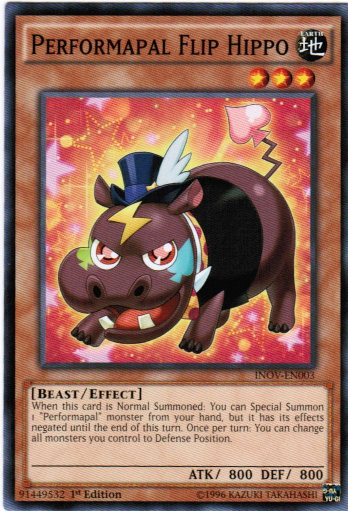 Performapal Flip Hippo [INOV-EN003] Common | Jomio and Rueliete's Cards and Comics
