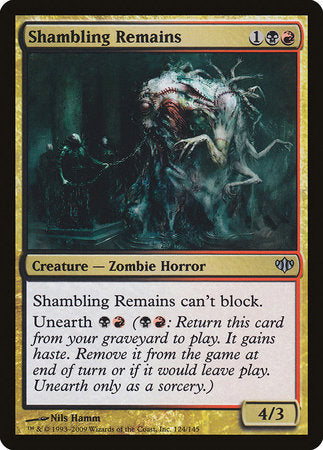 Shambling Remains [Conflux] | Jomio and Rueliete's Cards and Comics
