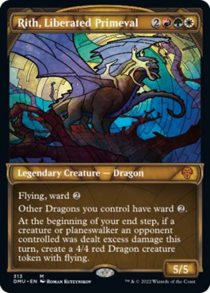 Rith, Liberated Primeval (Showcase) [Dominaria United] | Jomio and Rueliete's Cards and Comics