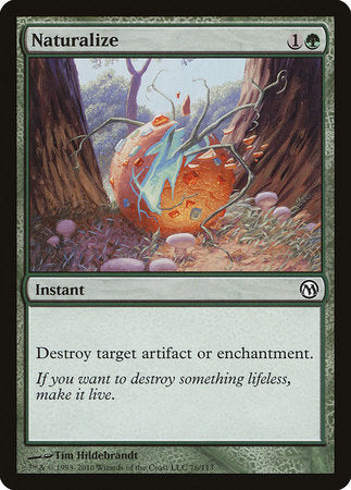 Naturalize [Duels of the Planeswalkers] | Jomio and Rueliete's Cards and Comics