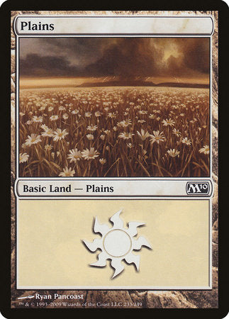 Plains (233) [Magic 2010] | Jomio and Rueliete's Cards and Comics