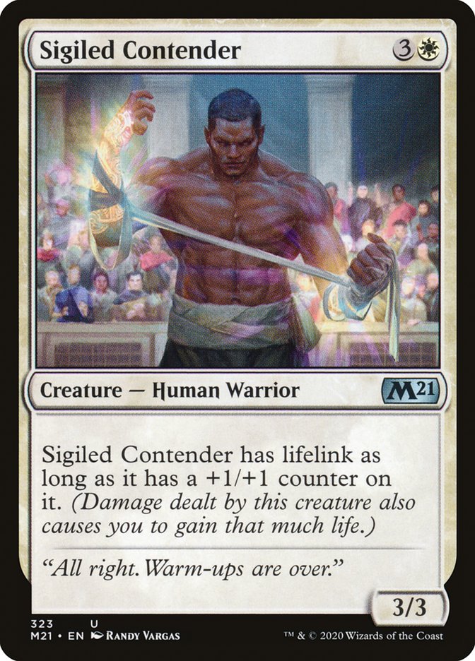 Sigiled Contender [Core Set 2021] | Jomio and Rueliete's Cards and Comics