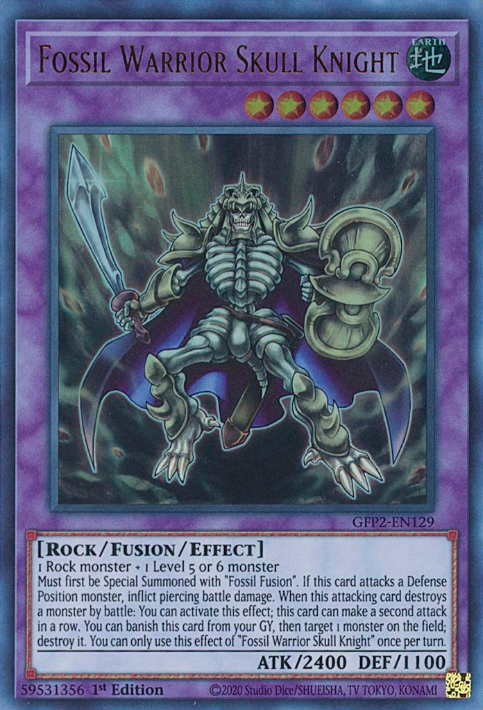 Fossil Warrior Skull Knight [GFP2-EN129] Ultra Rare | Jomio and Rueliete's Cards and Comics