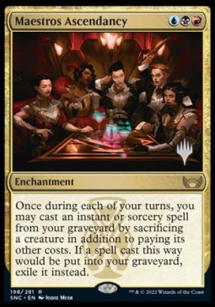 Maestros Ascendancy (Promo Pack) [Streets of New Capenna Promos] | Jomio and Rueliete's Cards and Comics