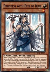 Priestess with Eyes of Blue [LDS2-EN007] Common | Jomio and Rueliete's Cards and Comics