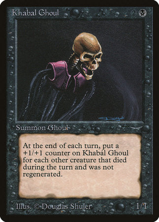Khabal Ghoul [Arabian Nights] | Jomio and Rueliete's Cards and Comics