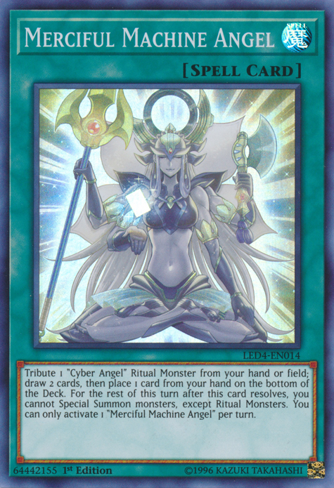 Merciful Machine Angel [LED4-EN014] Super Rare | Jomio and Rueliete's Cards and Comics