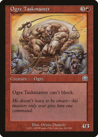 Ogre Taskmaster [Mercadian Masques] | Jomio and Rueliete's Cards and Comics