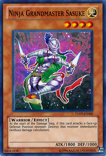 Ninja Grandmaster Sasuke [TU07-EN002] Super Rare | Jomio and Rueliete's Cards and Comics