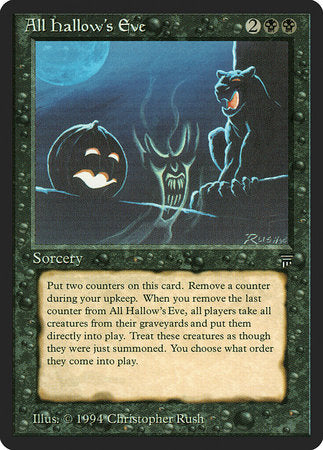All Hallow's Eve [Legends] | Jomio and Rueliete's Cards and Comics