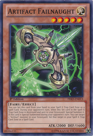 Artifact Failnaught [PRIO-EN013] Common | Jomio and Rueliete's Cards and Comics