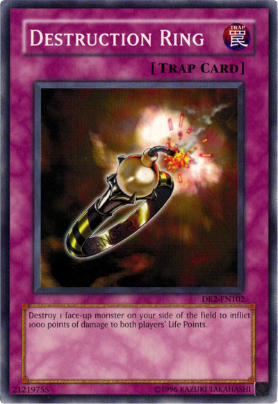 Destruction Ring [DR2-EN102] Common | Jomio and Rueliete's Cards and Comics