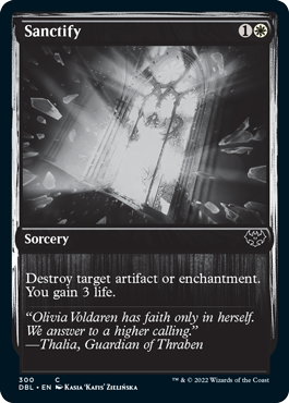 Sanctify [Innistrad: Double Feature] | Jomio and Rueliete's Cards and Comics