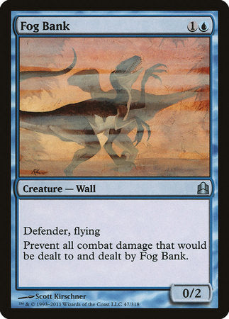 Fog Bank [Commander 2011] | Jomio and Rueliete's Cards and Comics