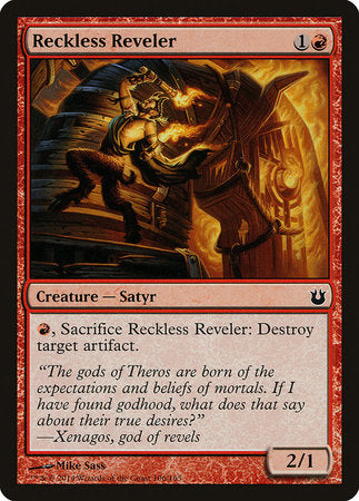 Reckless Reveler [Born of the Gods] | Jomio and Rueliete's Cards and Comics