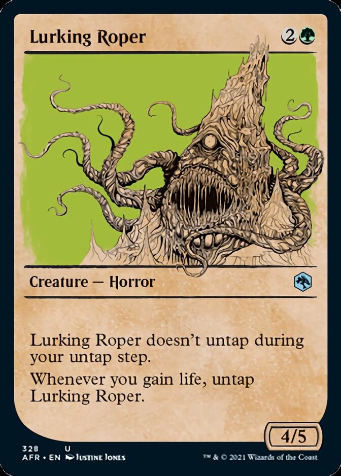 Lurking Roper (Showcase) [Dungeons & Dragons: Adventures in the Forgotten Realms] | Jomio and Rueliete's Cards and Comics