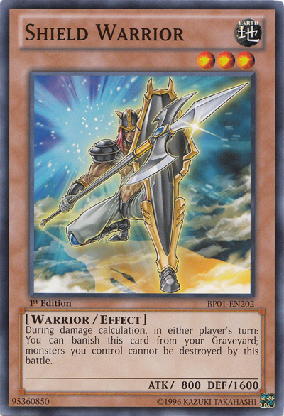 Shield Warrior [BP01-EN202] Common | Jomio and Rueliete's Cards and Comics