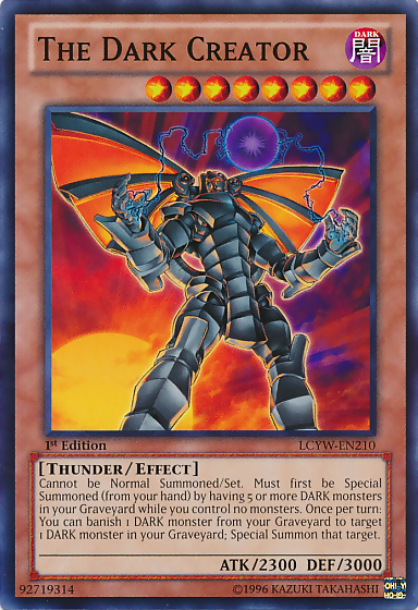 The Dark Creator [LCYW-EN210] Common | Jomio and Rueliete's Cards and Comics