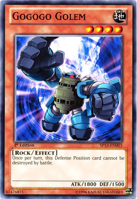 Gogogo Golem [SP13-EN003] Common | Jomio and Rueliete's Cards and Comics
